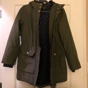 Tommy Hilfiger army green jacket